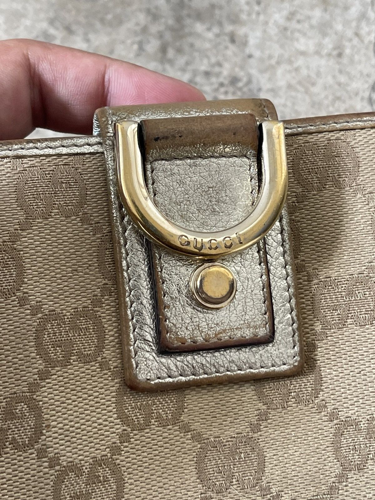 Gucci Gucci Abbey D Ring Wallet Size ONE SIZE - 3 Thumbnail