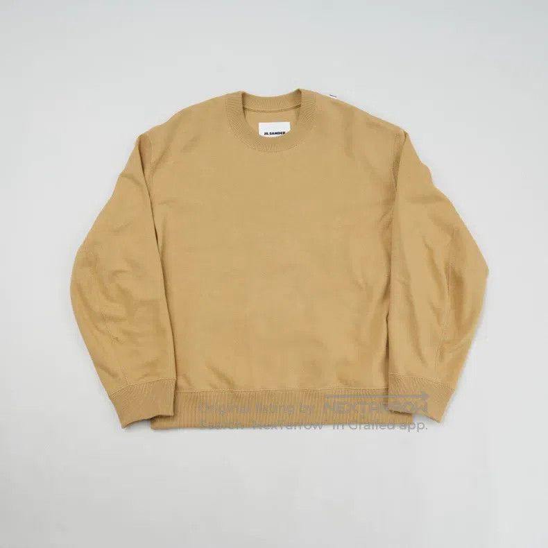 Jil Sander Men's Long Sleeve Sweater Round Neck