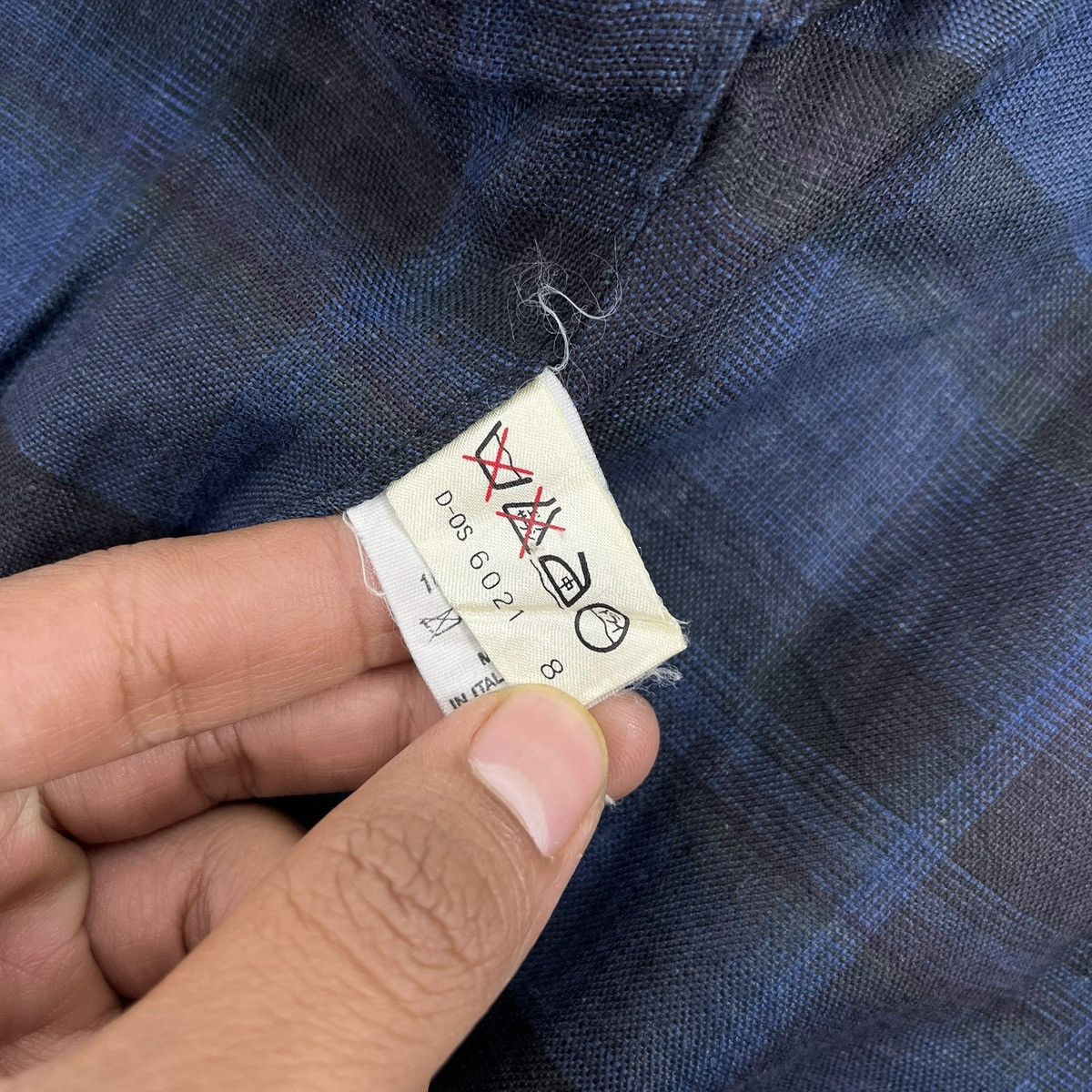 Givenchy 90s Vintage Givenchy Plaid Work Jacket Italian Designer Size US L / EU 52-54 / 3 - 13 Thumbnail