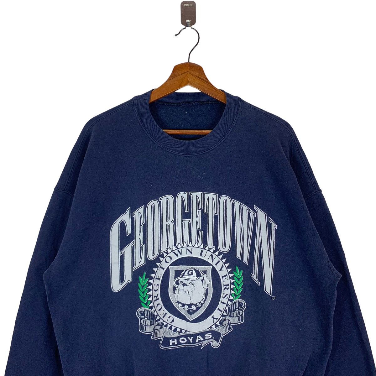 Vintage VINTAGE GEORGETOWN HOYAS UNIVERSITY COLLEGE CREWNECK Size US XL / EU 56 / 4 - 3 Thumbnail