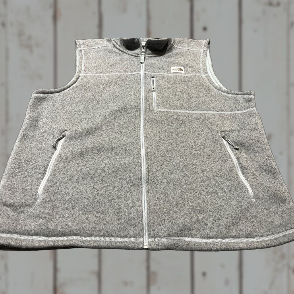 The North Face THE NORTH FACE Full Zip Gray Vest 2XL Men's Size US XXL / EU 58 / 5 - 1 Thumbnail