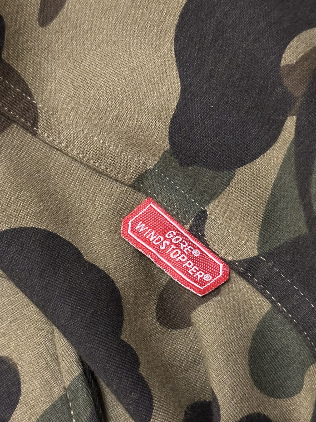Bape BAPE A Bathing Ape Men's 1st Camo Jacket Windstopper Shark Size US XL / EU 56 / 4 - 15 Thumbnail