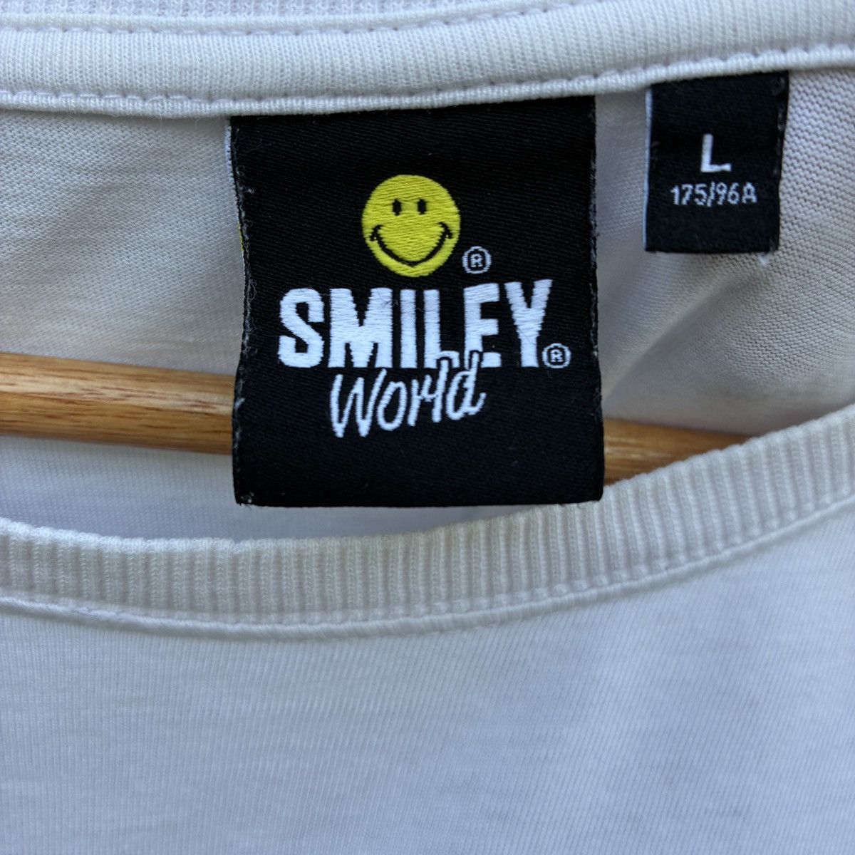 Other Smiley World Tour 1972 White Camouflage Headphones T-shirt Size US L / EU 52-54 / 3 - 3 Thumbnail