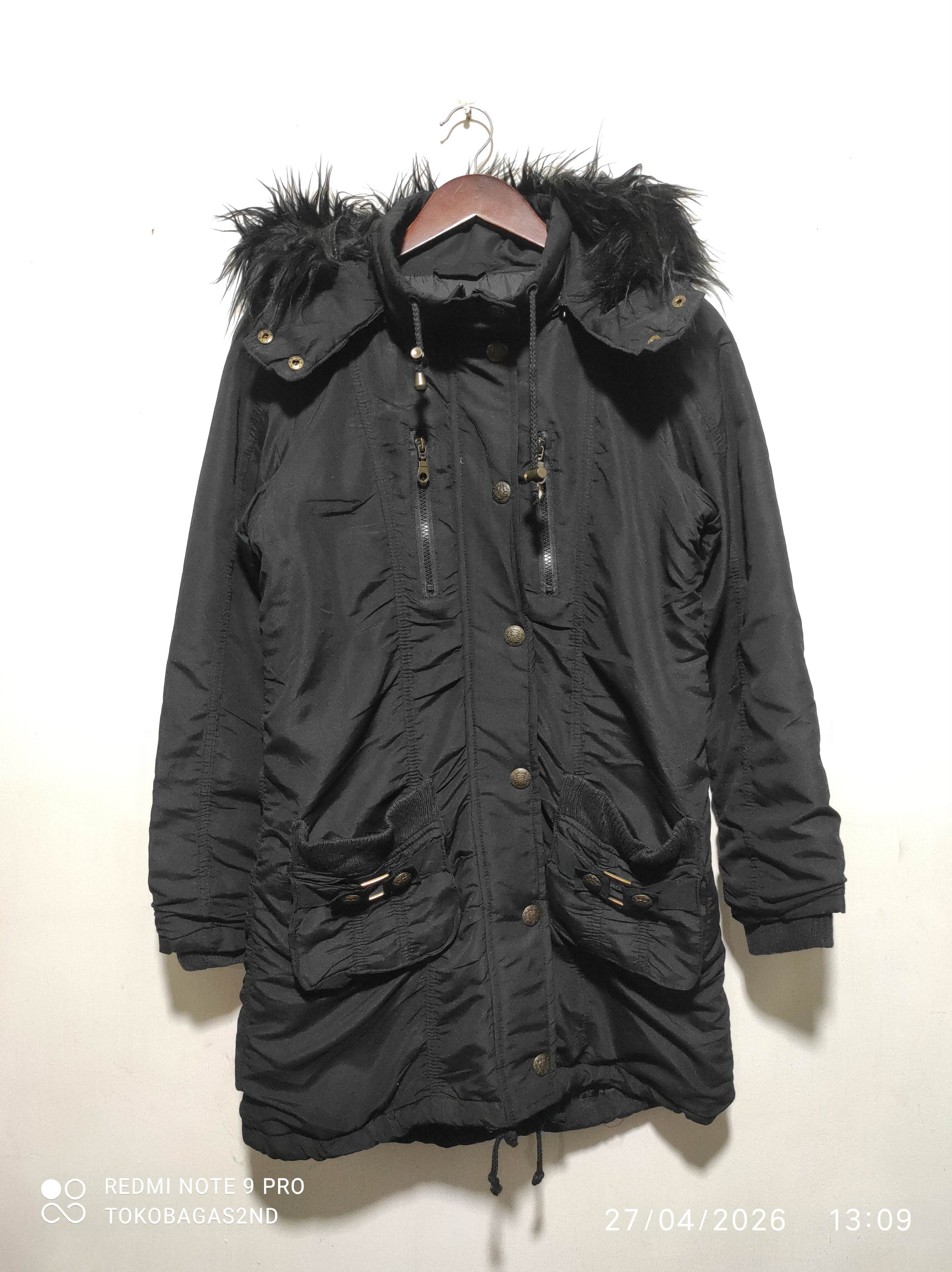 Le Grande Bleu (L.G.B.) Tender Rose Zip fur hoodie parka jacket LGB style Size US S / EU 44-46 / 1 - 14 Thumbnail