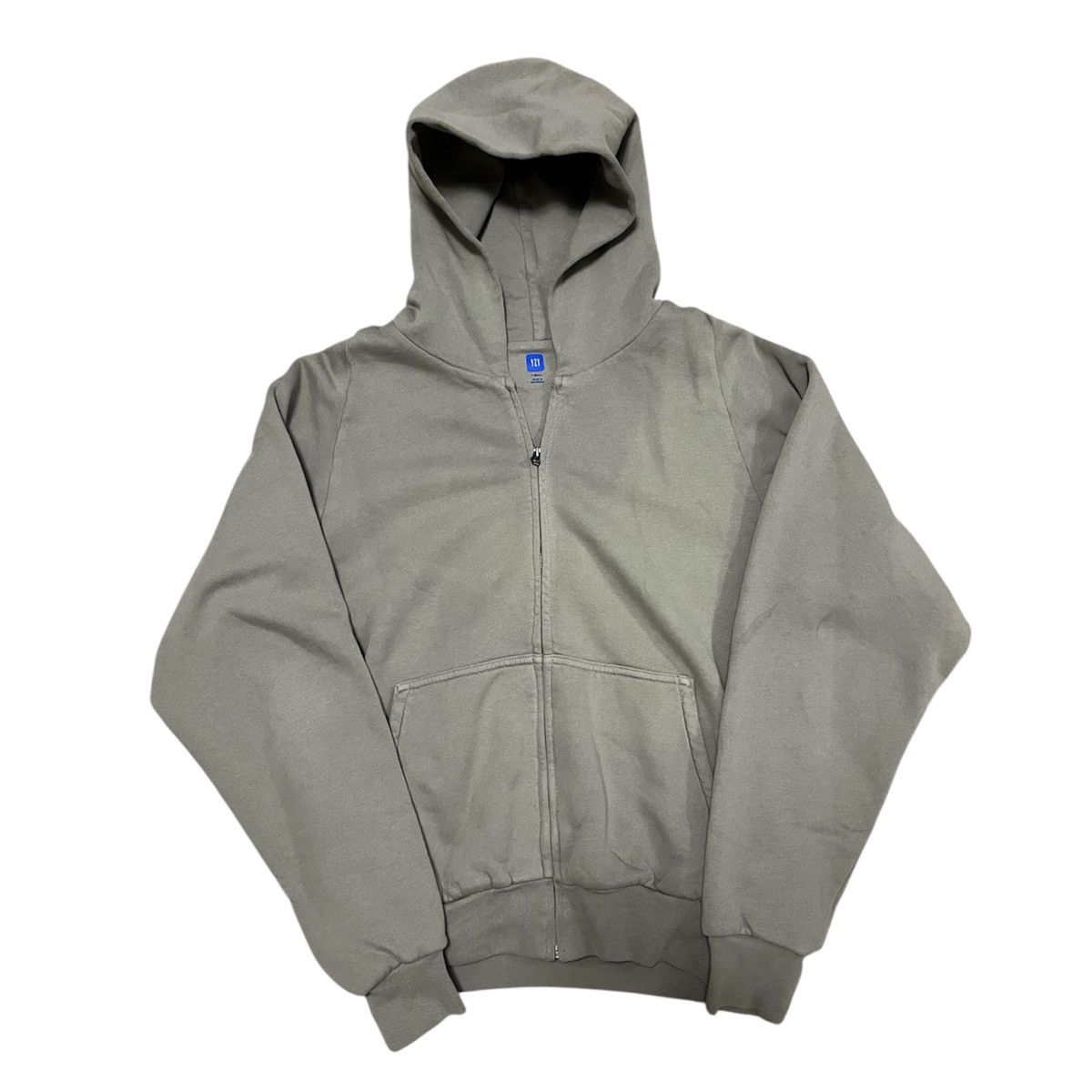 Yeezy gap ジップアップフーディー Lサイズ Yeezy x Gap Zip Up Exclusive Hoodie Dark Grey メンズ - SS22 - JP