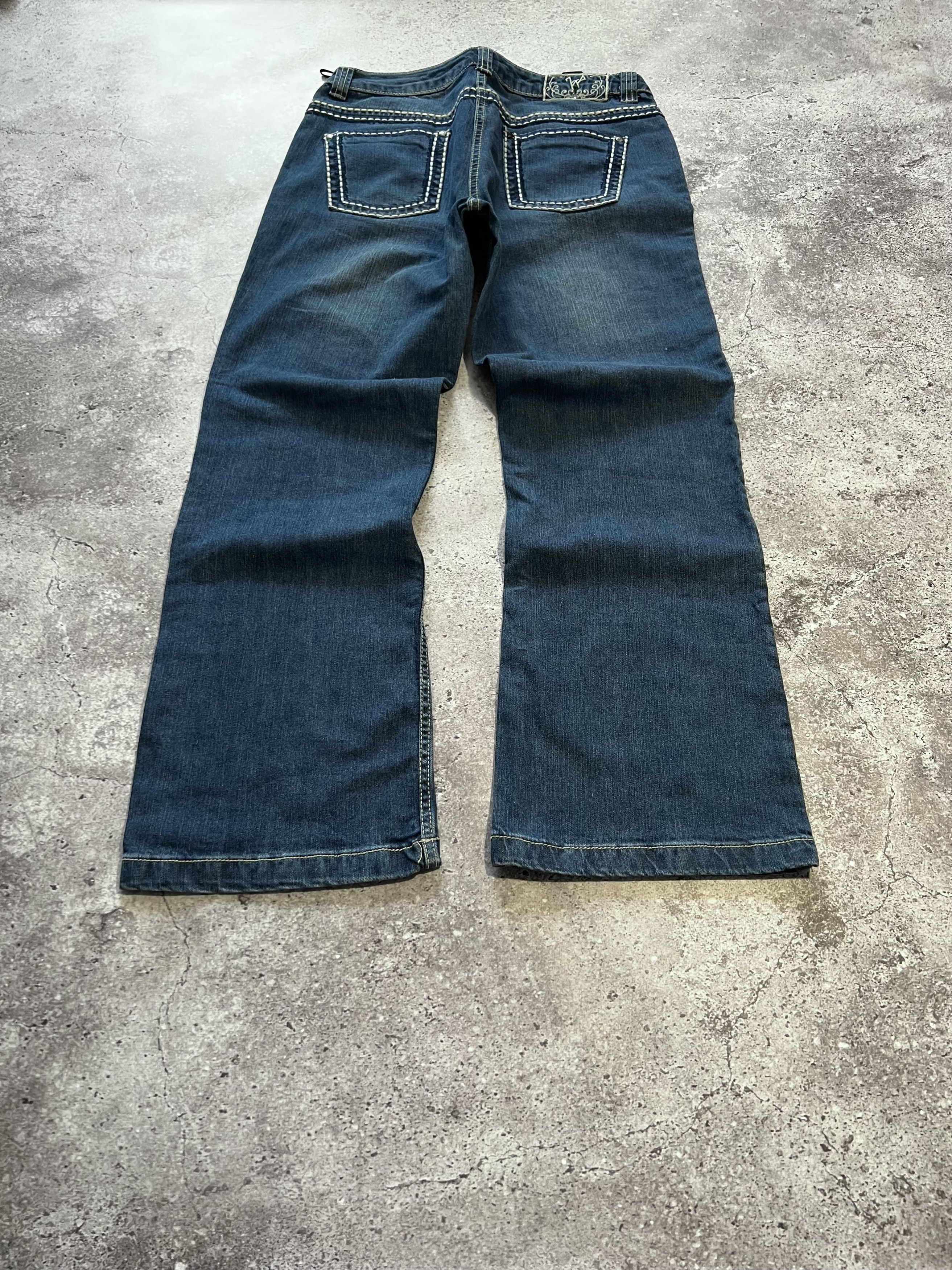 Hysteric Glamour × Japanese Brand 💥 HYSTERIC GLAMOUR BALENCIAGA STYLE JAPANESE JEANS Size US 32 / EU 48 - 1 Thumbnail