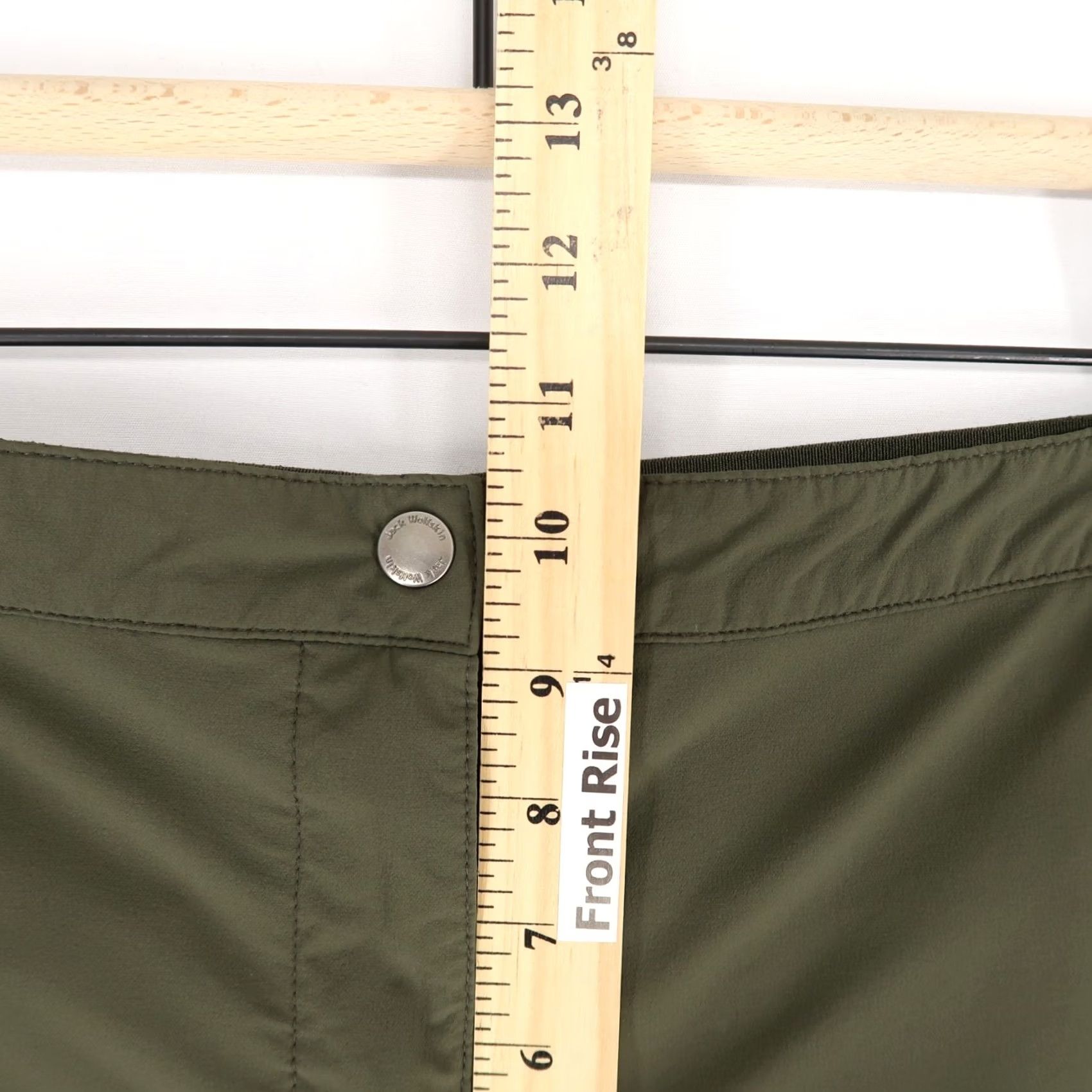 Jack Wolfskin Jack Wolfskin JWP Pants Womens 2XL Green Lightweight Quick Dry UV Size 40" / US 18 - 7 Thumbnail