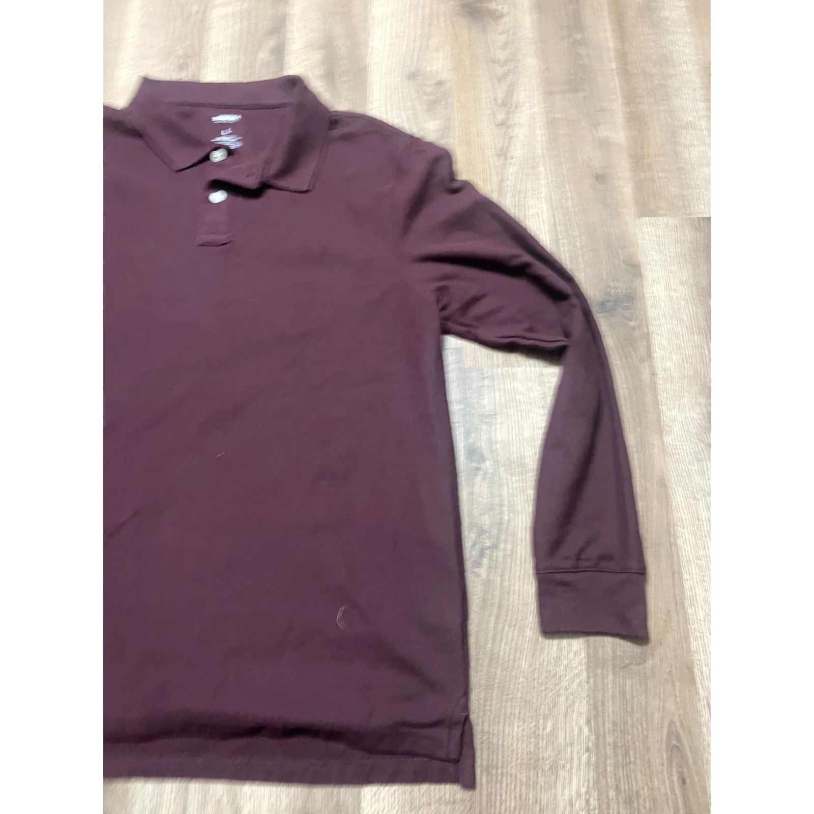 Vintage Sonoma Shirt Polo, Men's Large, Red, Long Sleeve, Regular Fit, Casual, Polo Shirt, Red, Sonoma, Men, 90s? Size US L / EU 52-54 / 3 - 3 Thumbnail