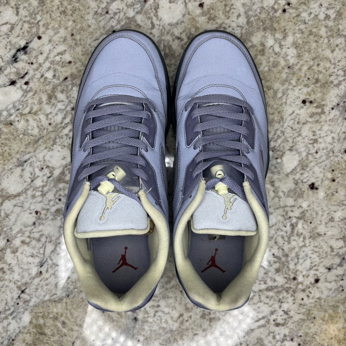 Jordan Brand Size 10.5W/9M- Jordan 5 Retro Low Indigo Haze W Clean W/Box Size US 10.5 / IT 40.5 - 5 Thumbnail