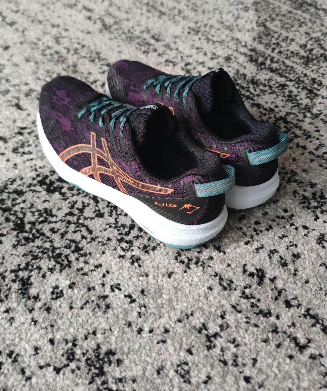 Asics asics fuji lite 3 f130622 night shade / nova orange 500 Size US 8 / IT 38 - 2 Thumbnail