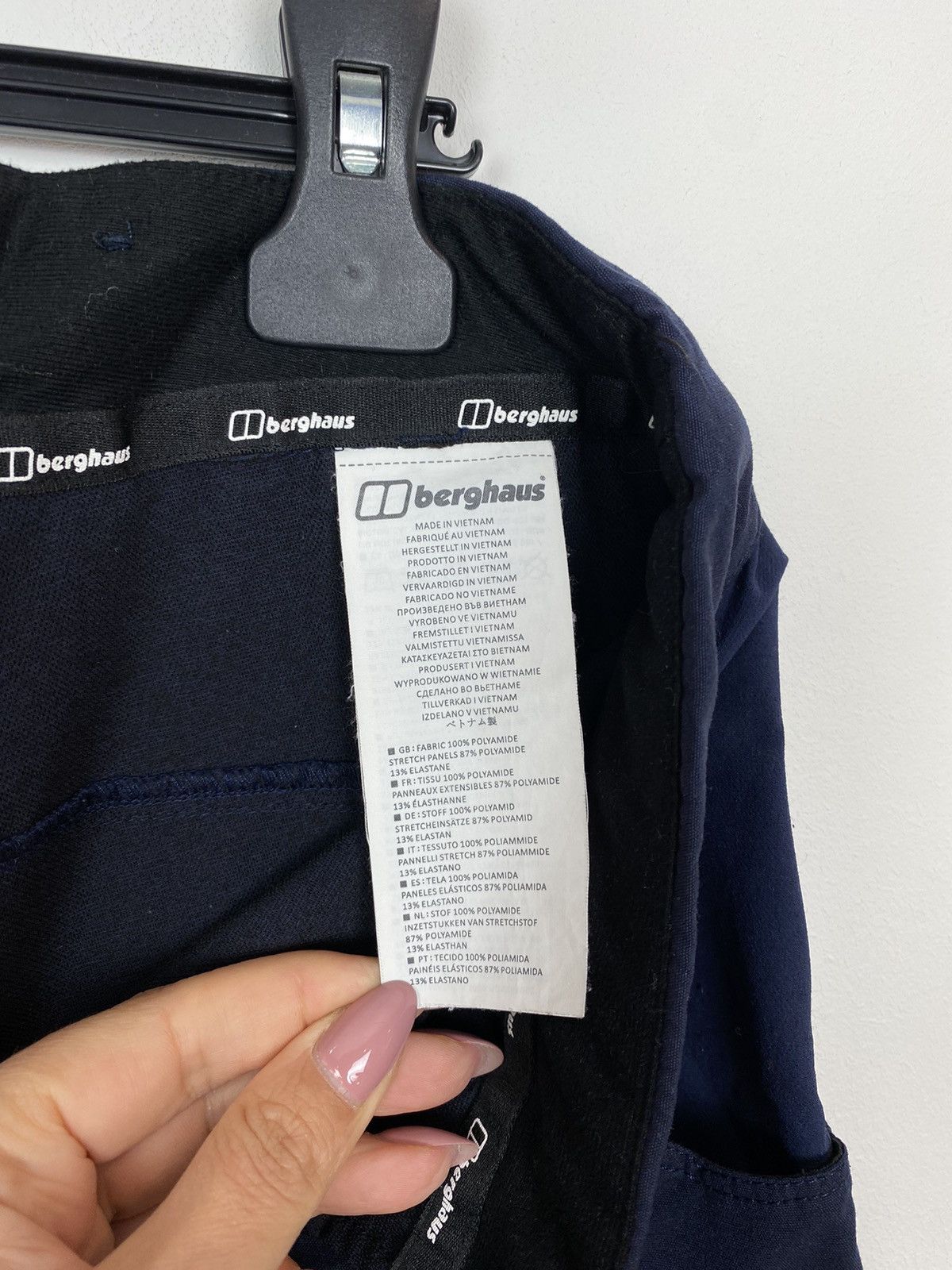 Berghaus Berghaus Fast Hike Trousers With Belt Blue Men’s Sz 2XL UK38 Size US 38 / EU 54 - 8 Thumbnail