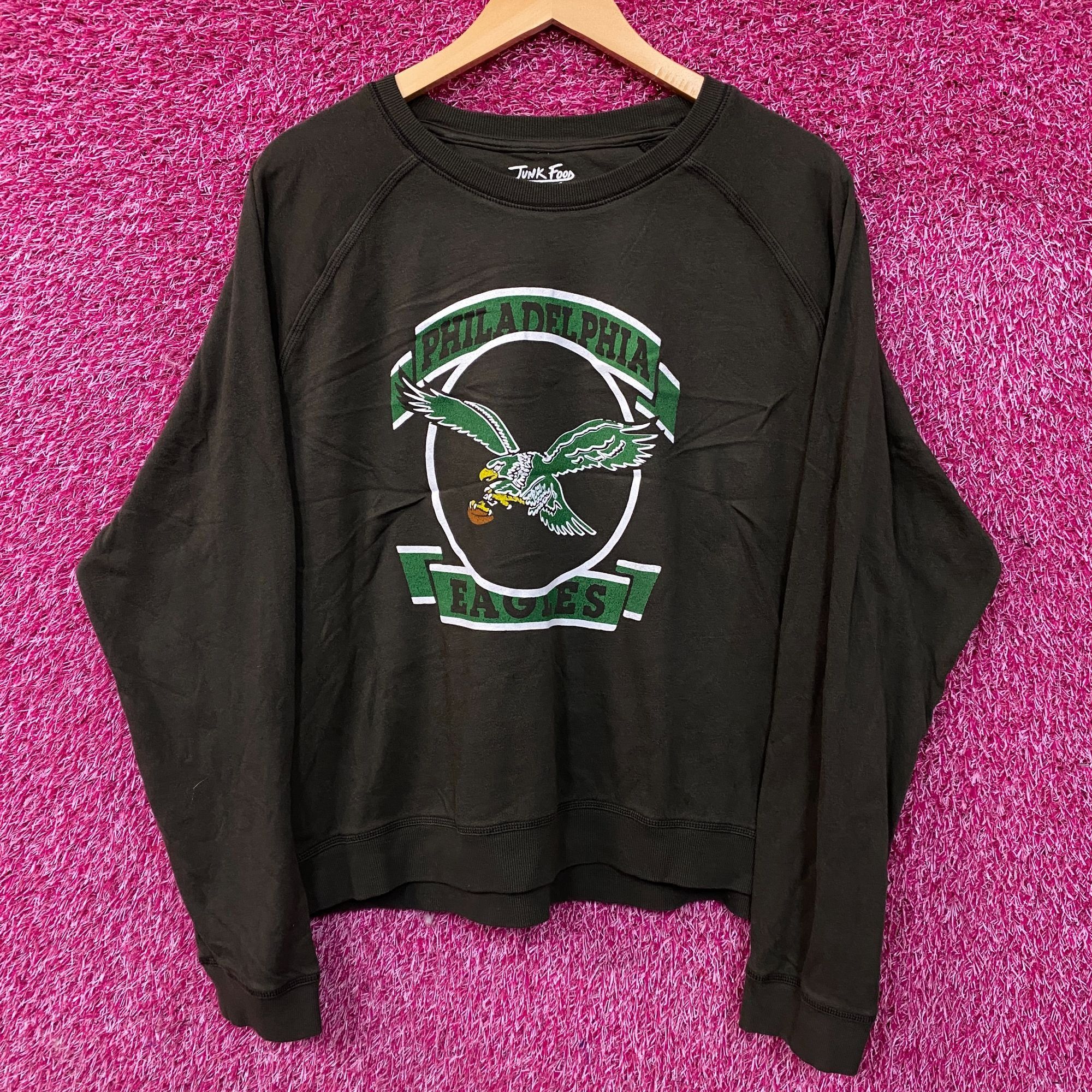 Junk Food Junk Food Clothing Philadelphia Eagles Crop Crewneck Sweatsh Size XXL / US 16-18 / IT 52-54 - 1 Thumbnail