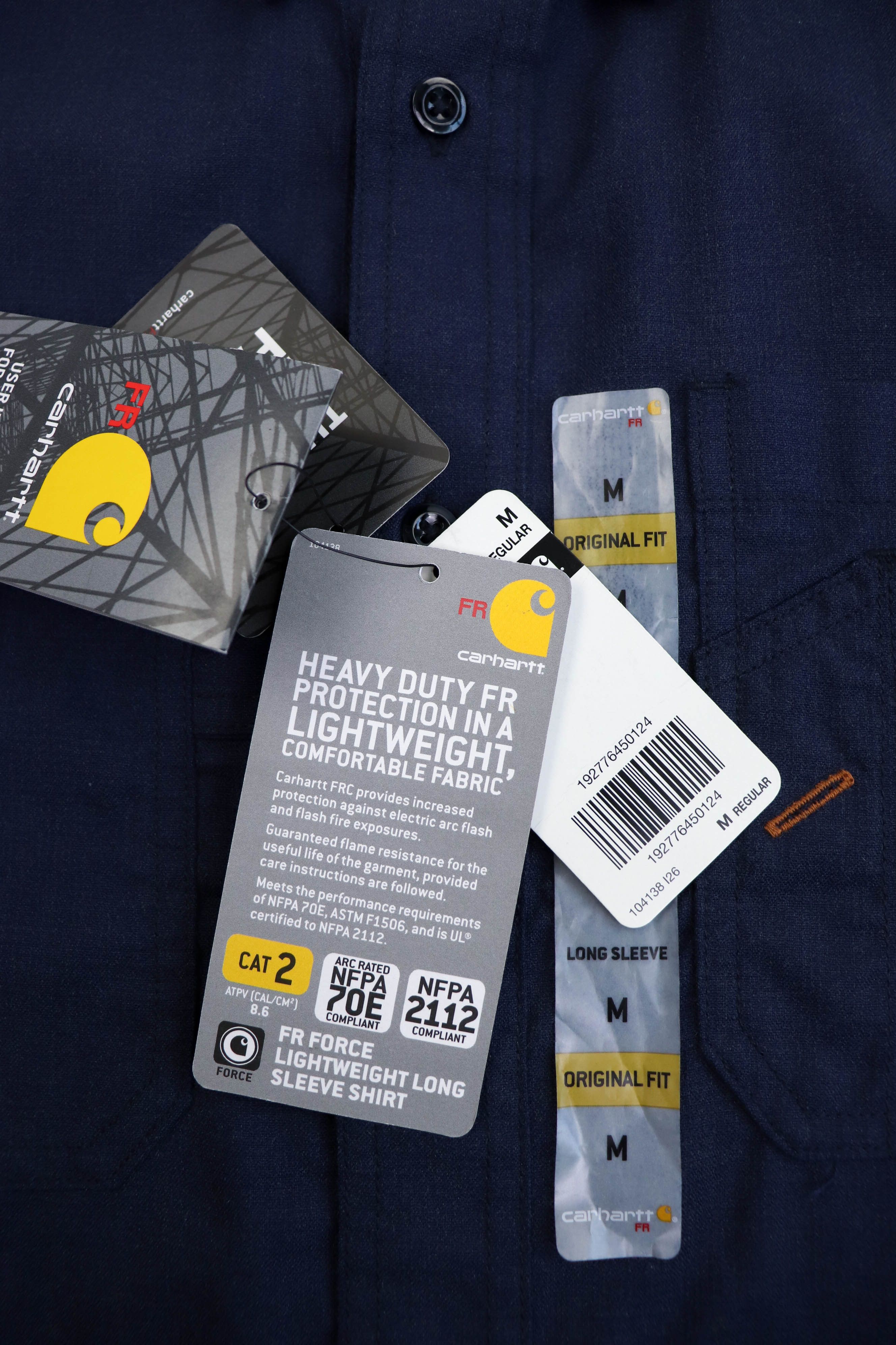 Carhartt Carhartt Flame-Resistant Long Sleeve Button Shirt Size US M / EU 48-50 / 2 - 7 Thumbnail