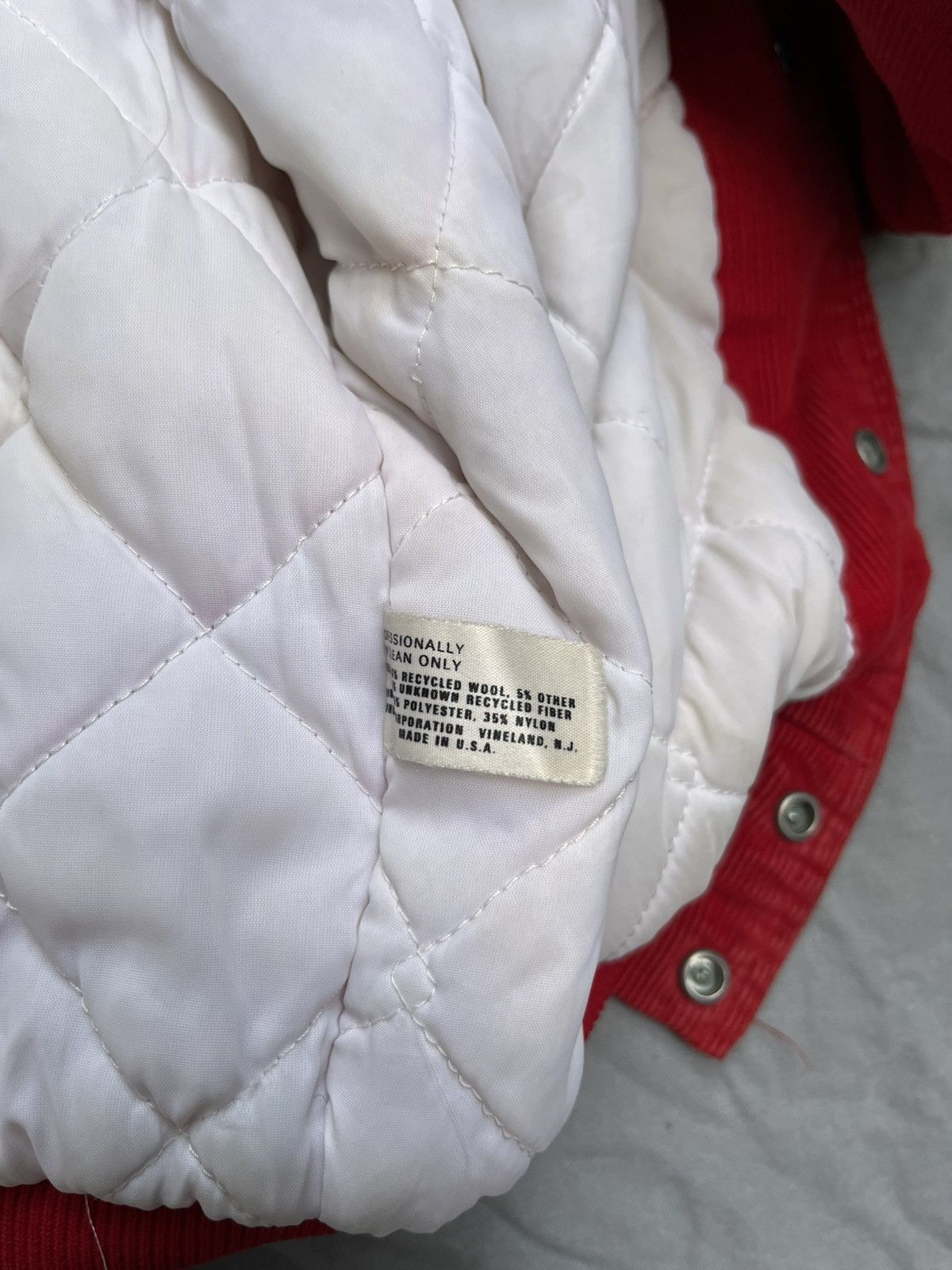 Rennoc Vintage 1980s Varsity Jacket Made in USA Size US M / EU 48-50 / 2 - 5 Thumbnail