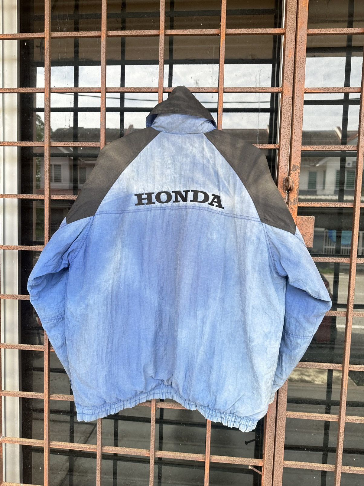 Vintage THRASHED HONDA Long Utility Jacket Size US L / EU 52-54 / 3 - 2 Thumbnail