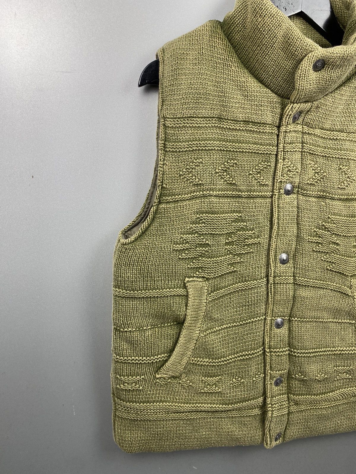 Japanese Brand Rodeo Crown Navajo Knit Vest Size US M / EU 48-50 / 2 - 4 Thumbnail