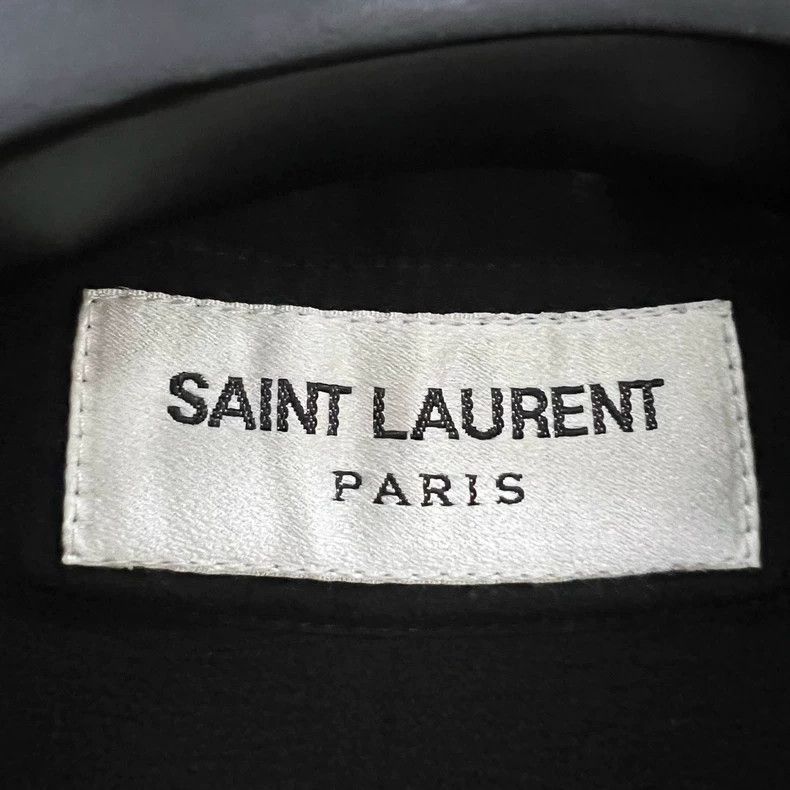 Saint Laurent Paris Saint Laurent Paris Saint Laurent Black Long Sleeve Shirt- Size US M / EU 48-50 / 2 - 4 Thumbnail
