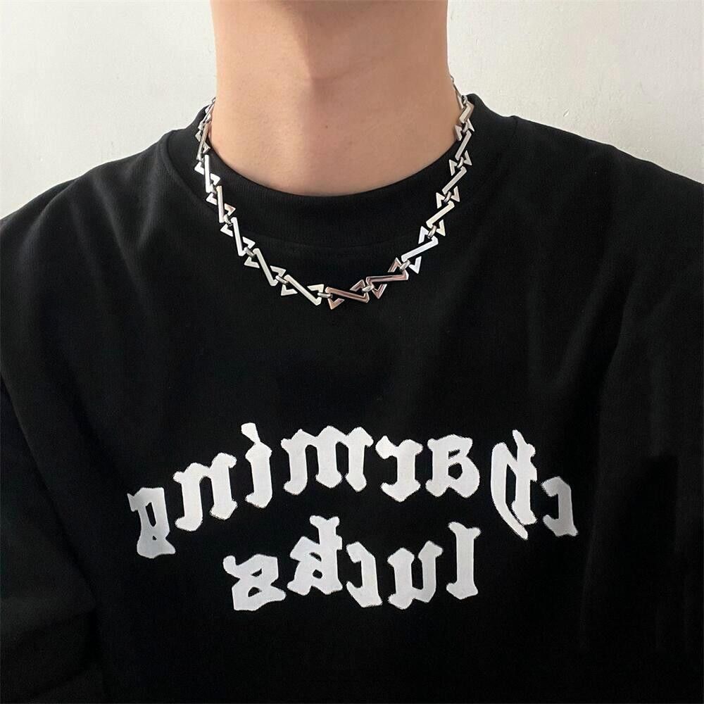 Jewelry Letter Z Collar Chain Necklace Size ONE SIZE - 1 Thumbnail