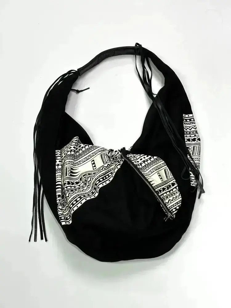 Yohji Yamamoto Y's ethnic style bundle bag