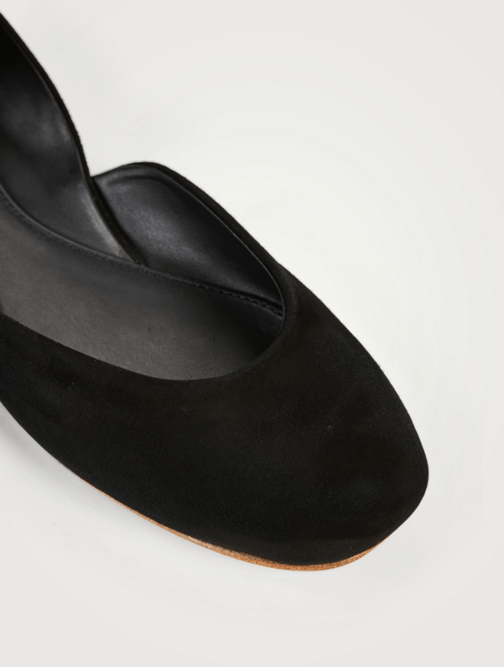The Row BNWT AW24 THE ROW GEMMA SUEDE BALLET FLATS 37 Size US 7 / IT 37 - 11 Thumbnail