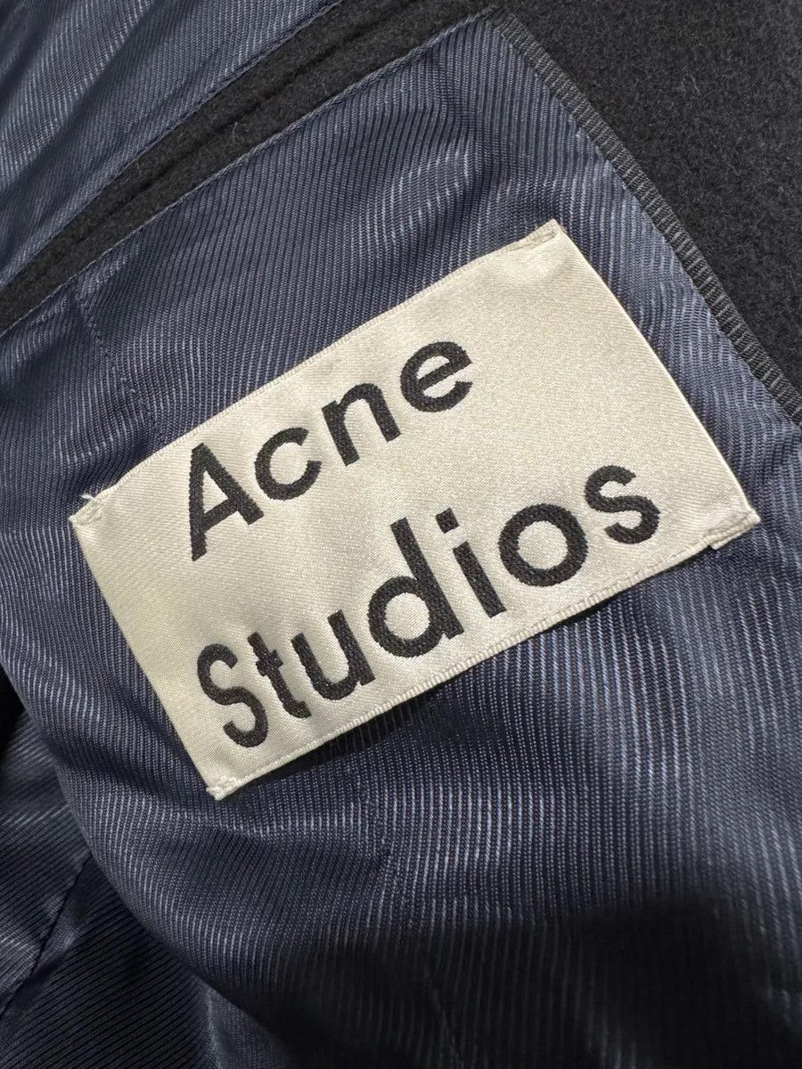 Acne Studios Acne Studios Black Wool Coat Size US S / EU 44-46 / 1 - 6 Thumbnail