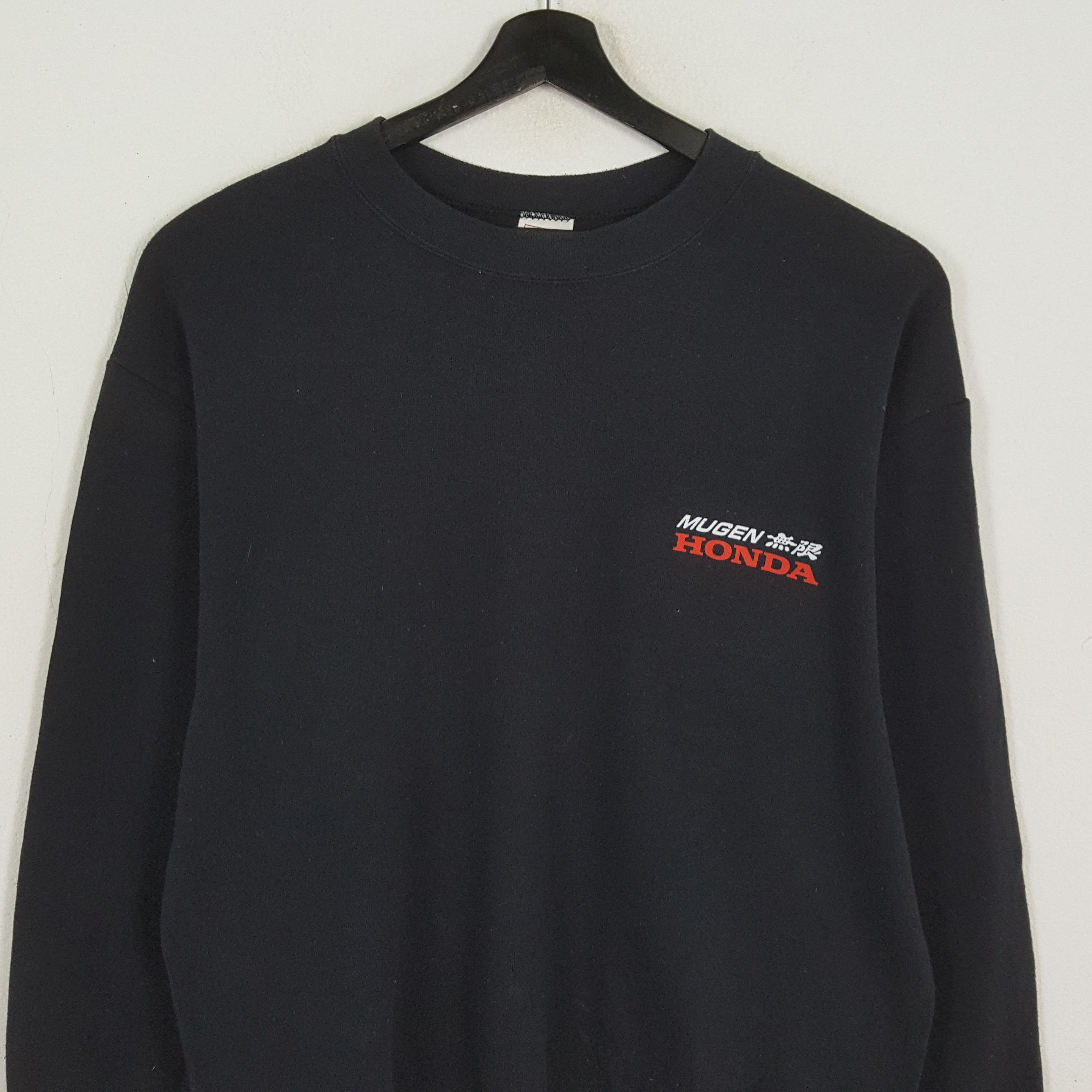 Japanese Brand × Vintage MUGEN HONDA Japanese Motorsports Custom Art Sweatshirt Size US L / EU 52-54 / 3 - 4 Thumbnail
