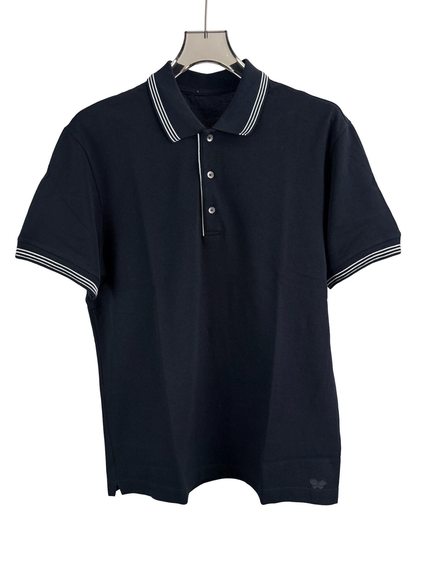 Bottega Veneta Bottega Veneta Butterfly Embroidered Polo Size 52 Size US L / EU 52-54 / 3 - 1 Thumbnail