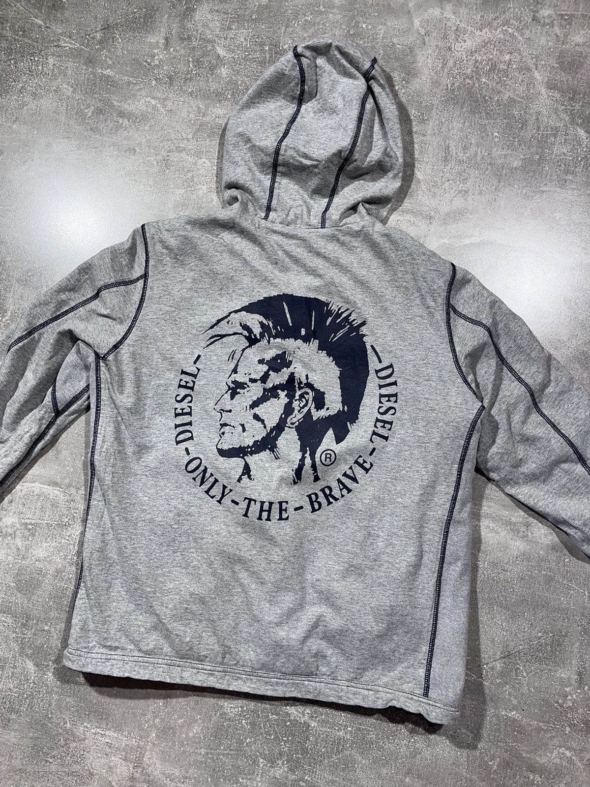 Diesel Vintage Diesel Hoodie Jacket 2n1 Nylon Zip Y2k style Size US S / EU 44-46 / 1 - 4 Thumbnail