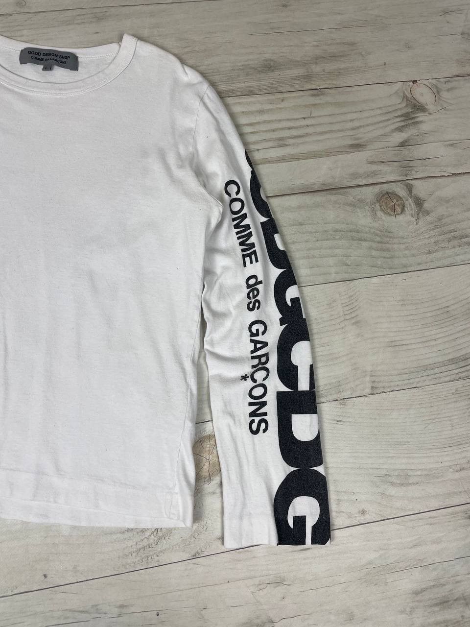Comme des Garcons Comm Des Garçons Big Logo Long Sleeve Japan Luxury Size US S / EU 44-46 / 1 - 5 Thumbnail