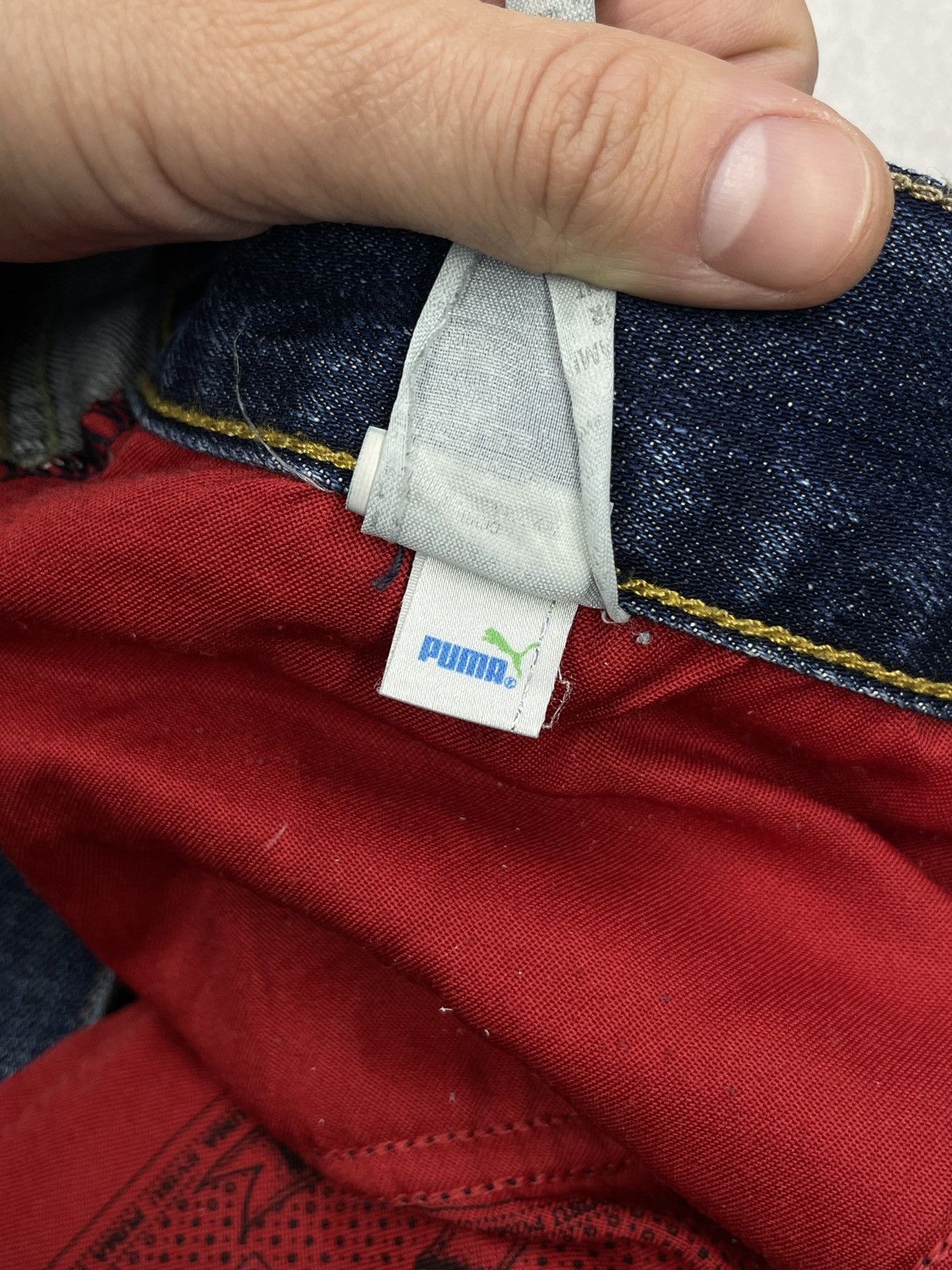 Evisu Vintage Evisu x Puma Denim Jeans Blue Collaboration Japanese Size US 36 / EU 52 - 18 Thumbnail