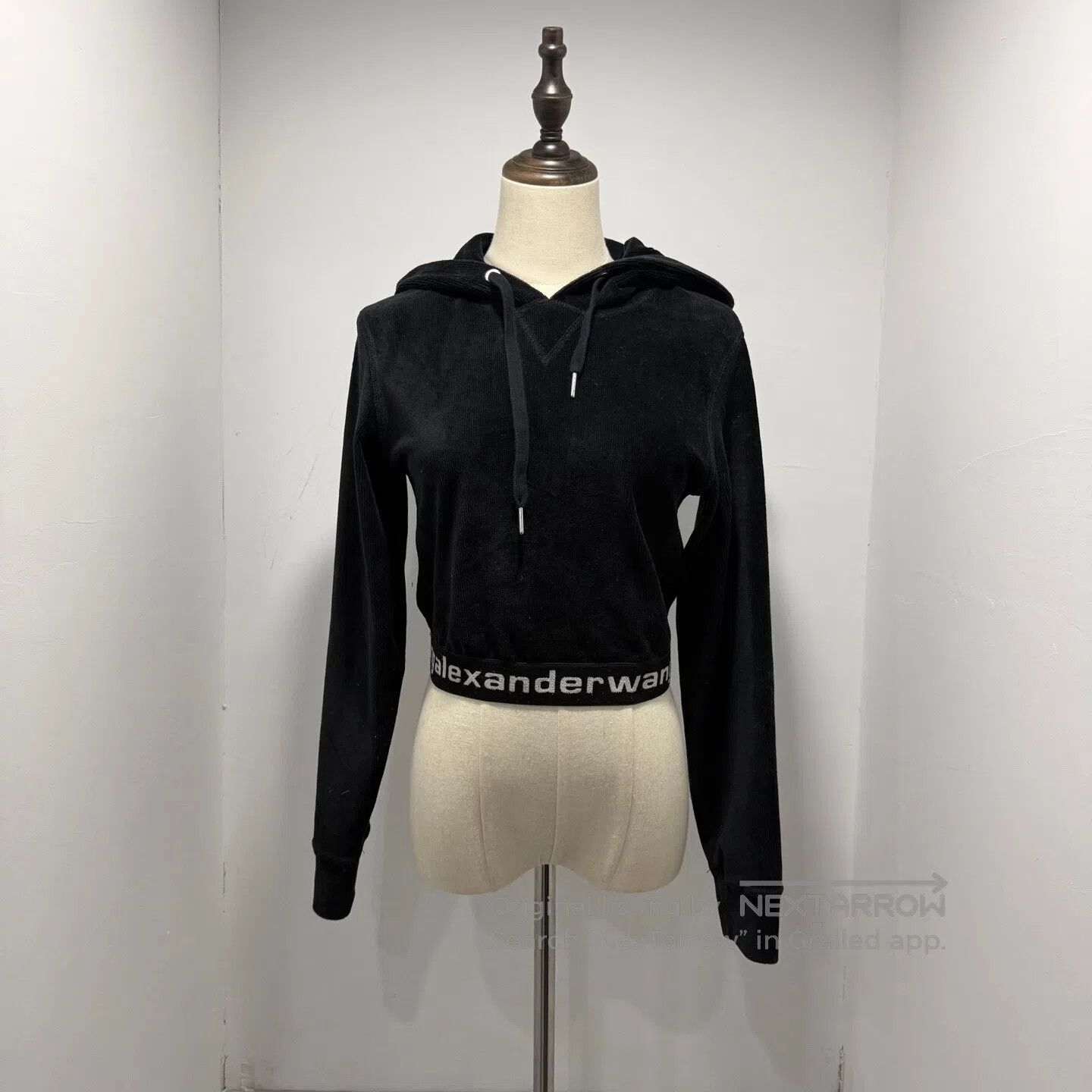 Alexander Wang Alexander wang Velvet Hem Striped Hoodie| Size US S / EU 44-46 / 1 - 1 Thumbnail