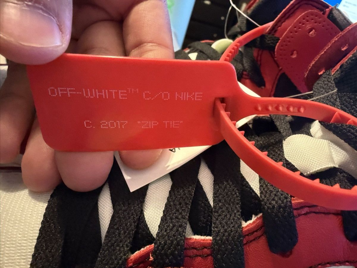 Nike × Off-White Off White Jordan 1 Chicago DS size 9.5 100% authentic Size US 9.5 / EU 42-43 - 16 Thumbnail