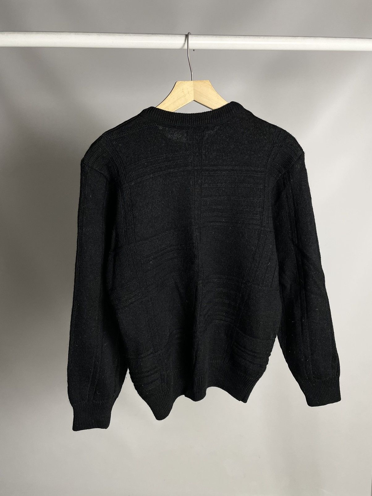 Lacoste × Vintage VINTAGE 🐈‍⬛ Lacoste Black Knitted Sweater Size US M / EU 48-50 / 2 - 9 Thumbnail