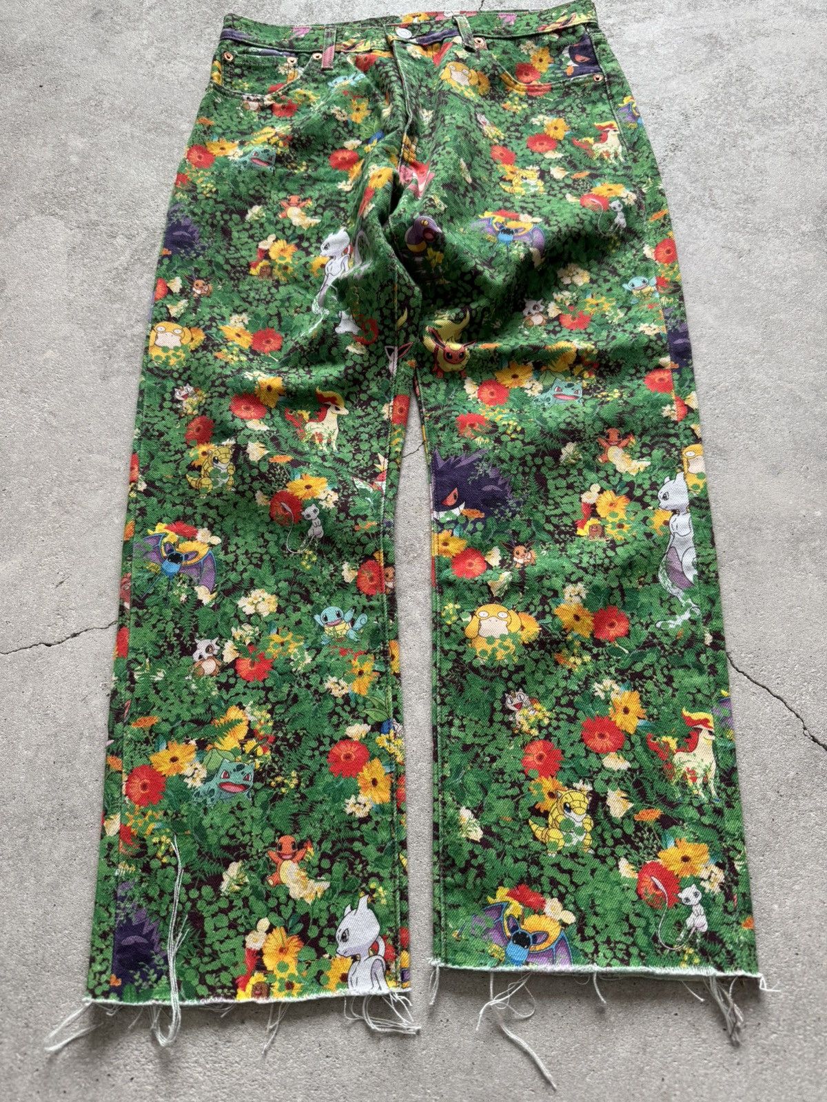 Levi's × Pokemon Levi’s x Pokemon Denim Jeans Size US 30 / EU 46 - 5 Thumbnail