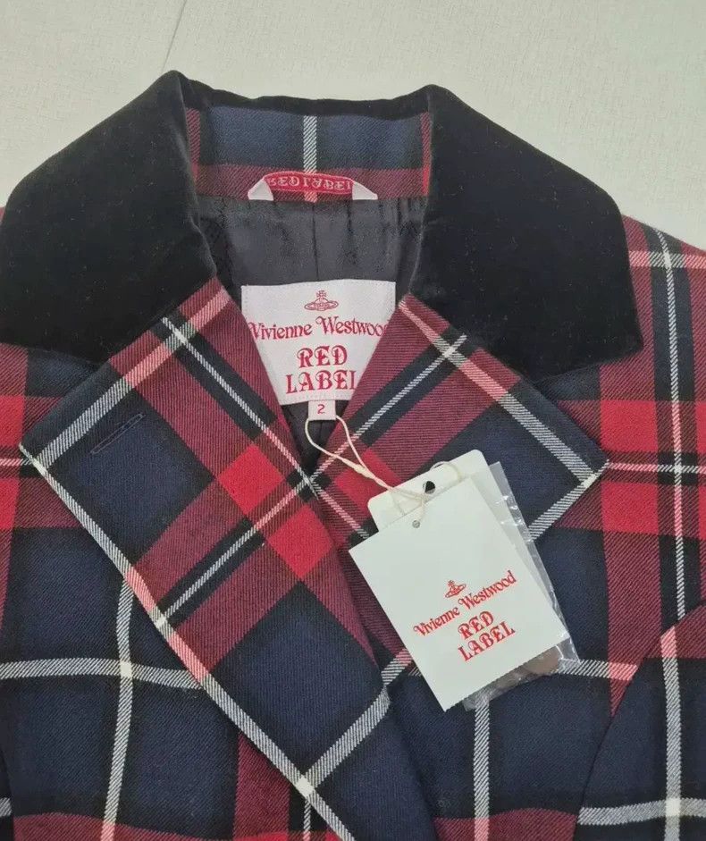 Vivienne Westwood Vivienne Westwood Red pinstripe suit jacket Size M / US 6-8 / IT 42-44 - 3 Thumbnail