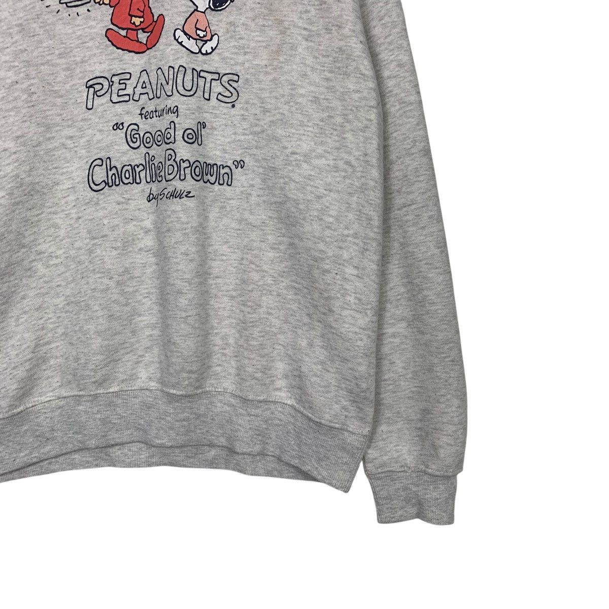 Japanese Brand Peanuts Charlie Brown Crewneck Sweatshirt Size US L / EU 52-54 / 3 - 4 Thumbnail