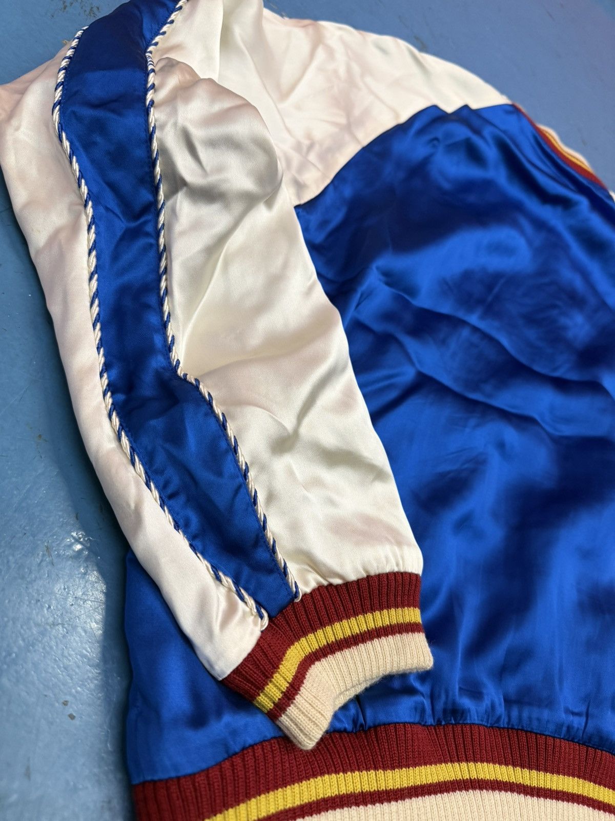 Saint Laurent Paris SAINT LAURENT SS14 SILK BOMBER Size US L / EU 52-54 / 3 - 3 Thumbnail