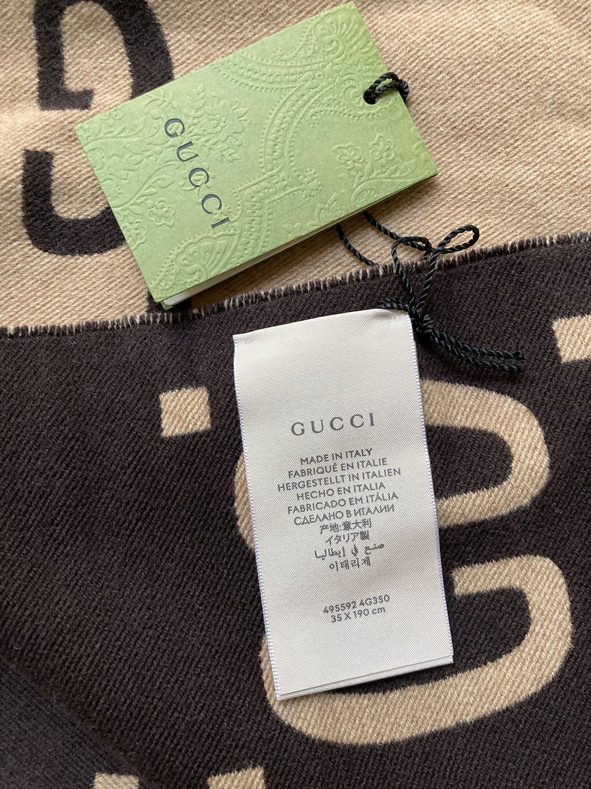 Gucci Gucci freedom scarf Size ONE SIZE - 4 Thumbnail