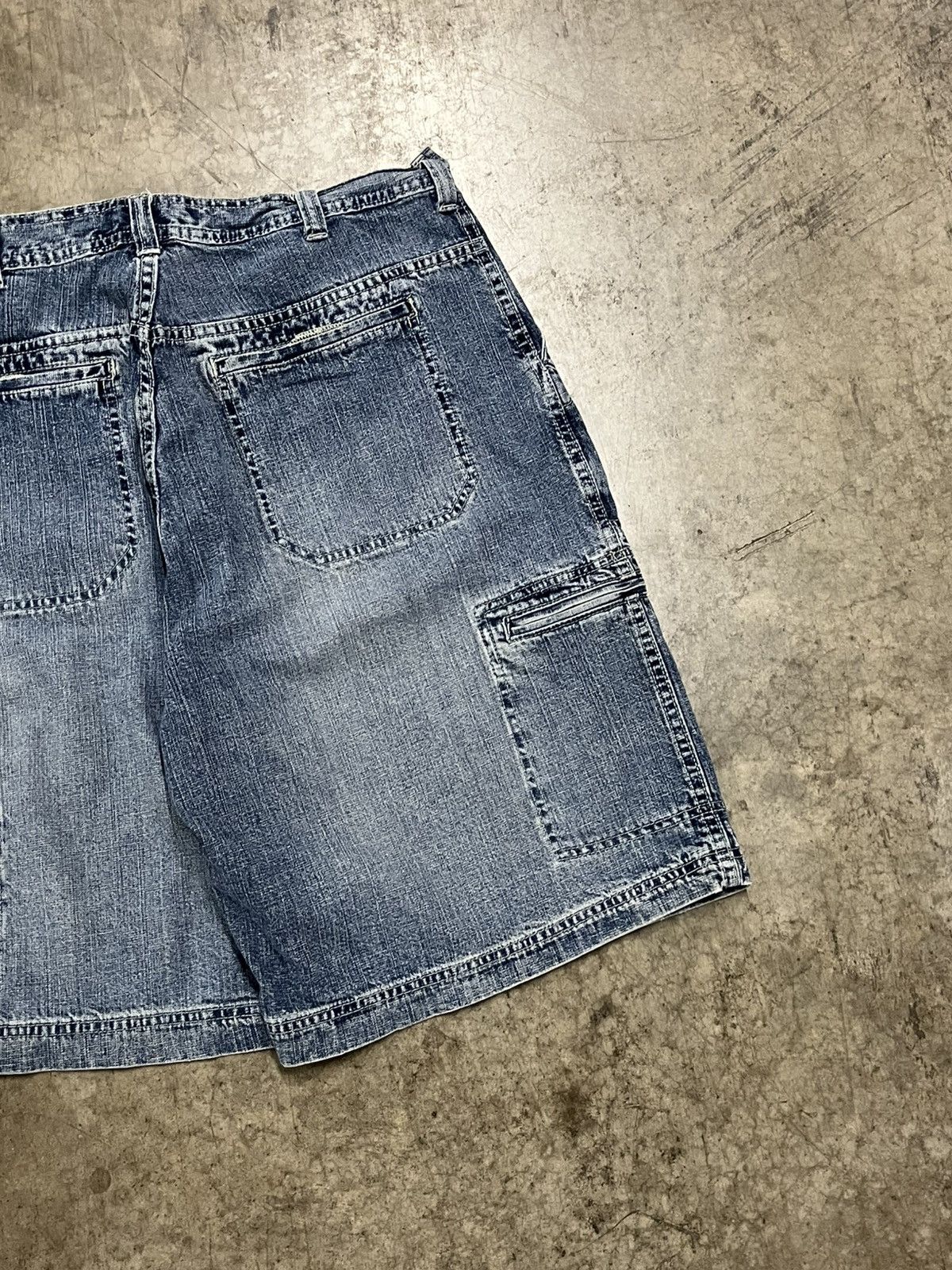 Vintage Jorts y2k baggy fit cargo utility shorts skater streetwear Size US 36 / EU 52 - 8 Thumbnail