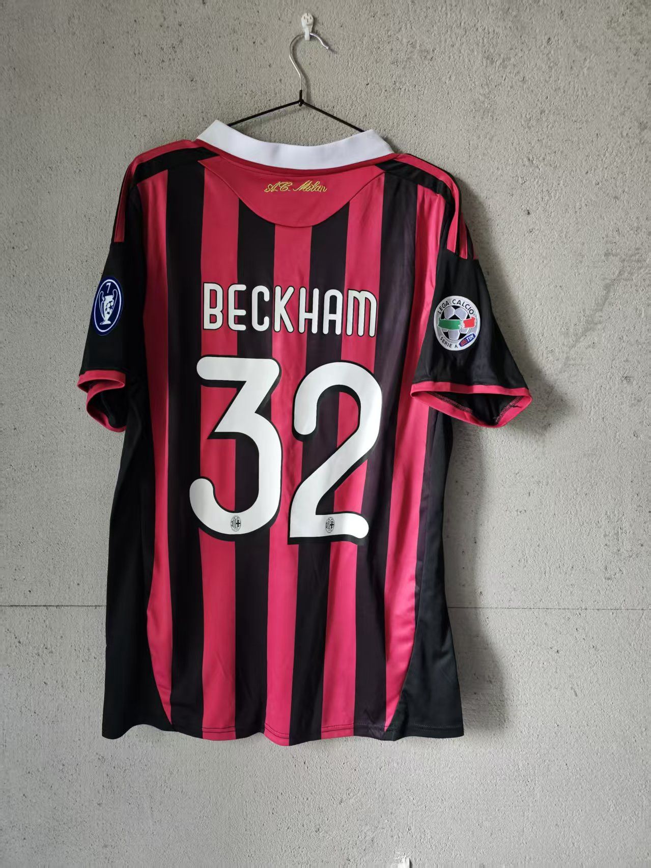 Other 2008 2009 AC Milan #23 David Beckham Jersey Size US S / EU 44-46 / 1 - 1 Thumbnail