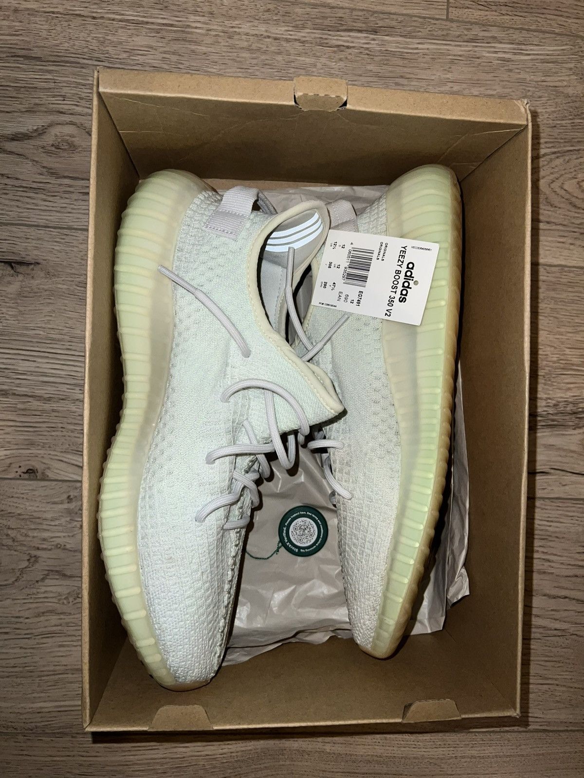 Yeezy Yeezy 350v2 Hyperspace Size US 12.5 / EU 45-46 - 1 Thumbnail