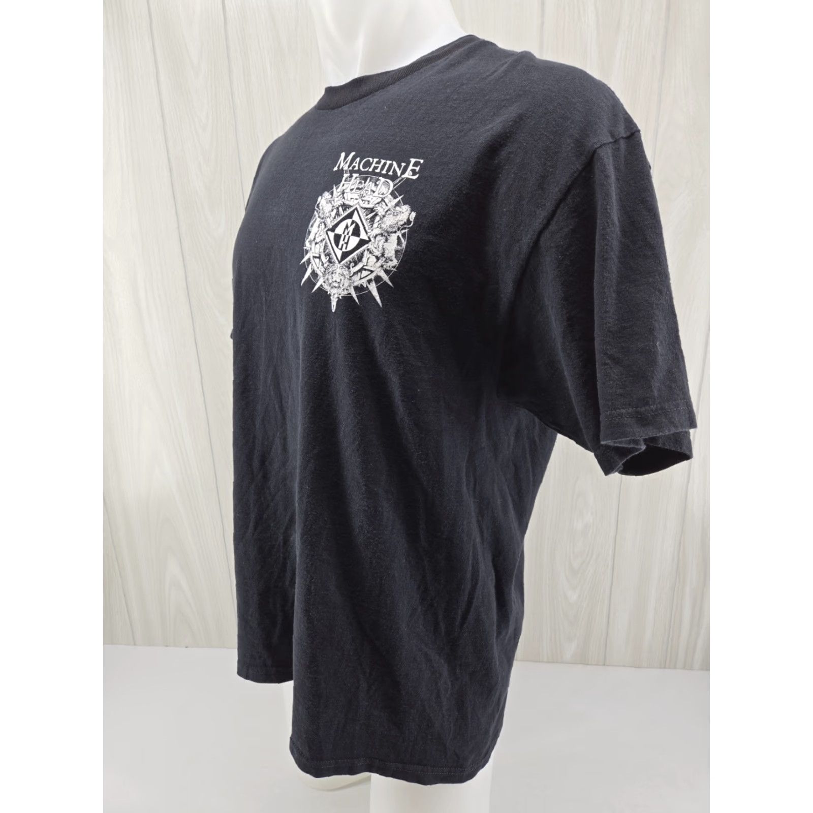 Vintage MACHINE HEAD Catharsis American Tour 2018 MENS 2-SIDED BLACK T-SHIRT XL Size US XL / EU 56 / 4 - 5 Thumbnail