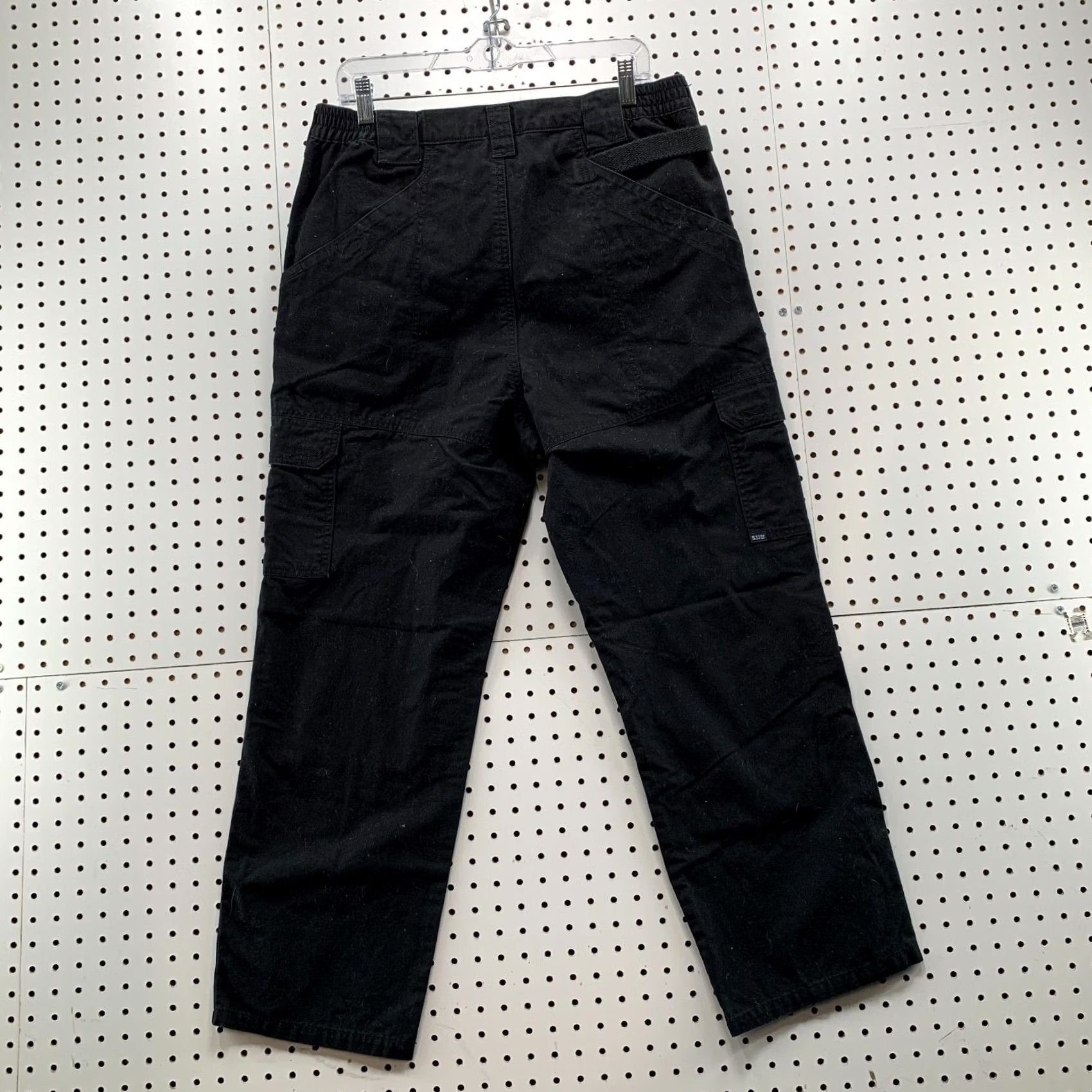 Vintage 5.11 Tactical Pants Mens Cargo Utility Straight Leg SIZE 34X30 Black Size US 34 / EU 50 - 7 Thumbnail