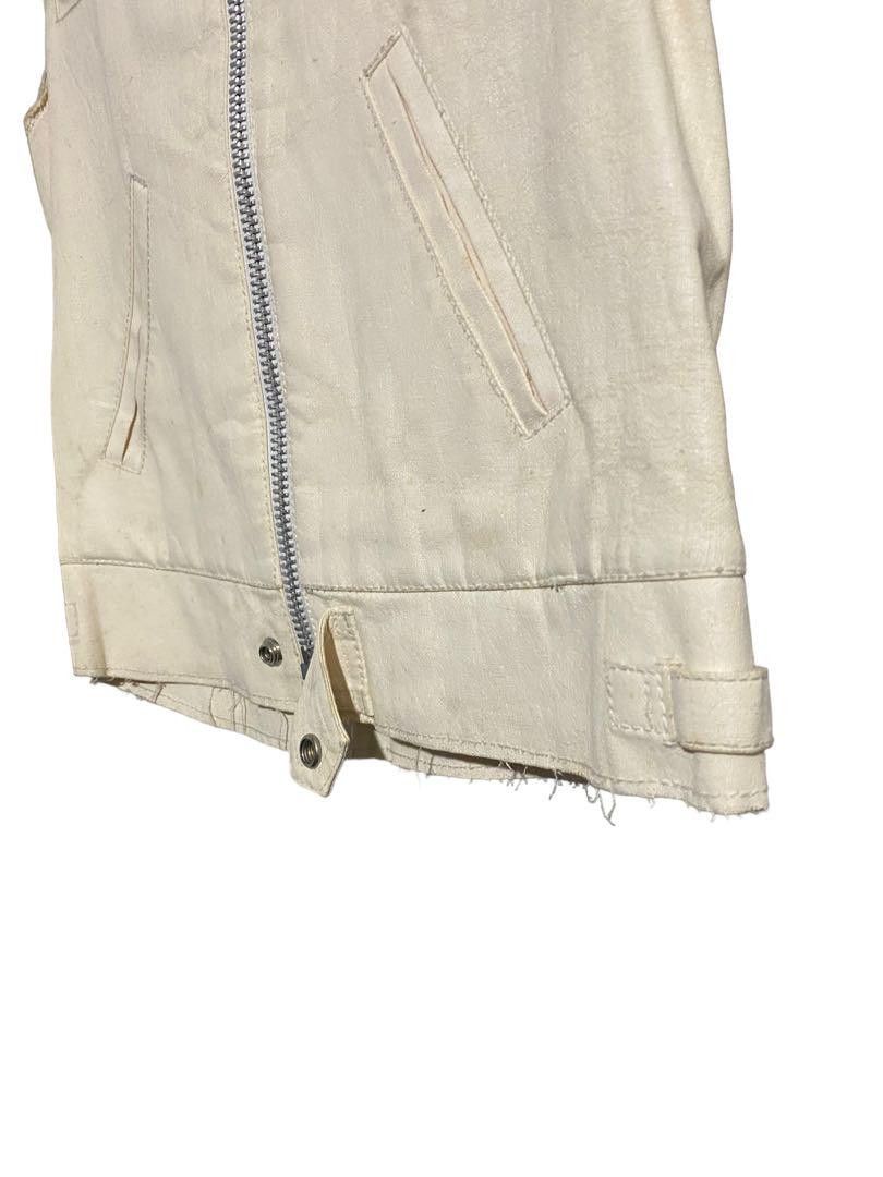 Junya Watanabe JUNYA WATANABE Man Skull Studs Vest White M Size US M / EU 48-50 / 2 - 4 Thumbnail
