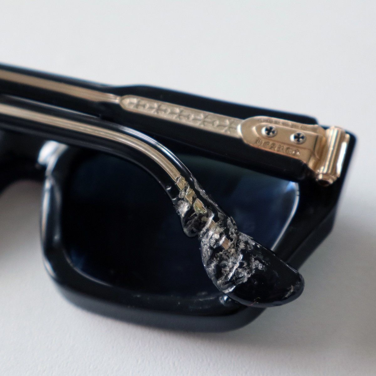 Chrome Hearts Chrome Hearts Jelly & Jam Gold Sunglasses Size ONE SIZE - 12 Thumbnail