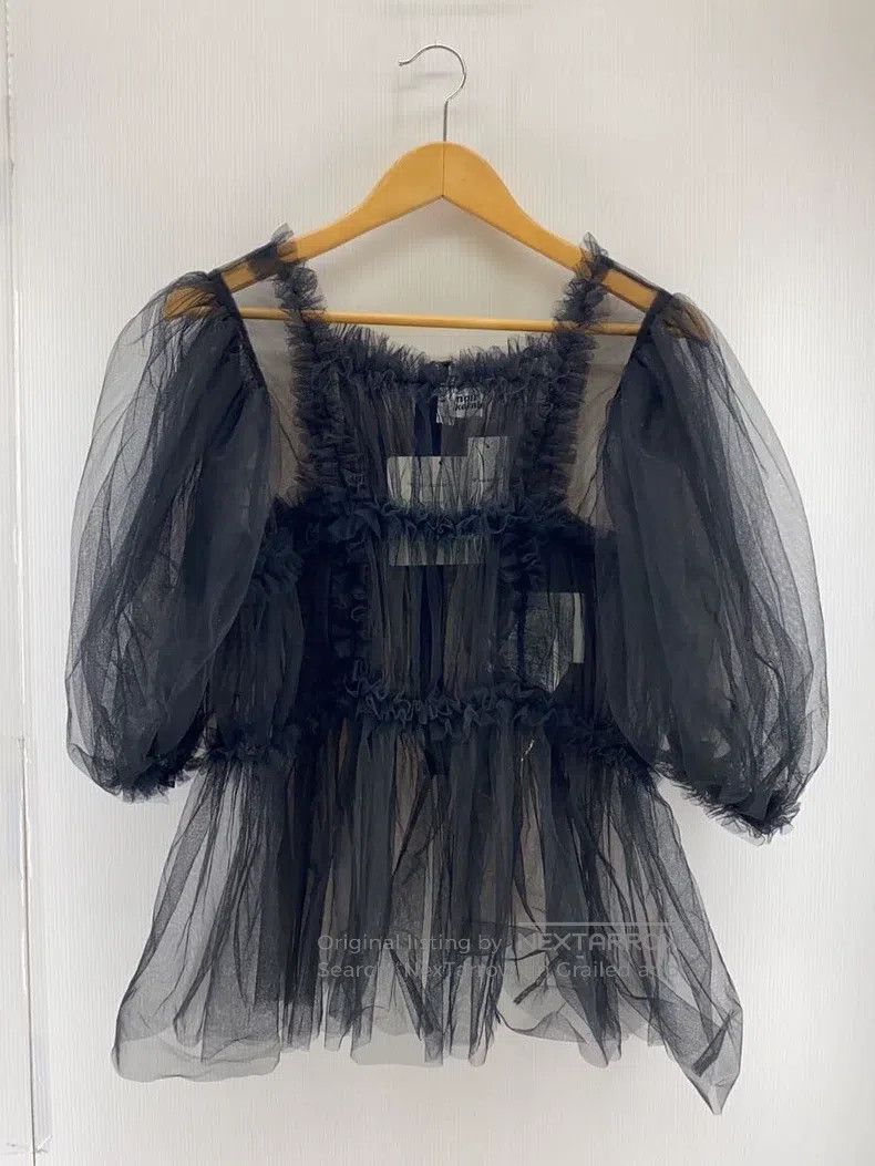 Comme des Garcons Comme des Garcons Black vintage lace top Size S / US 4 / IT 40 - 1 Thumbnail