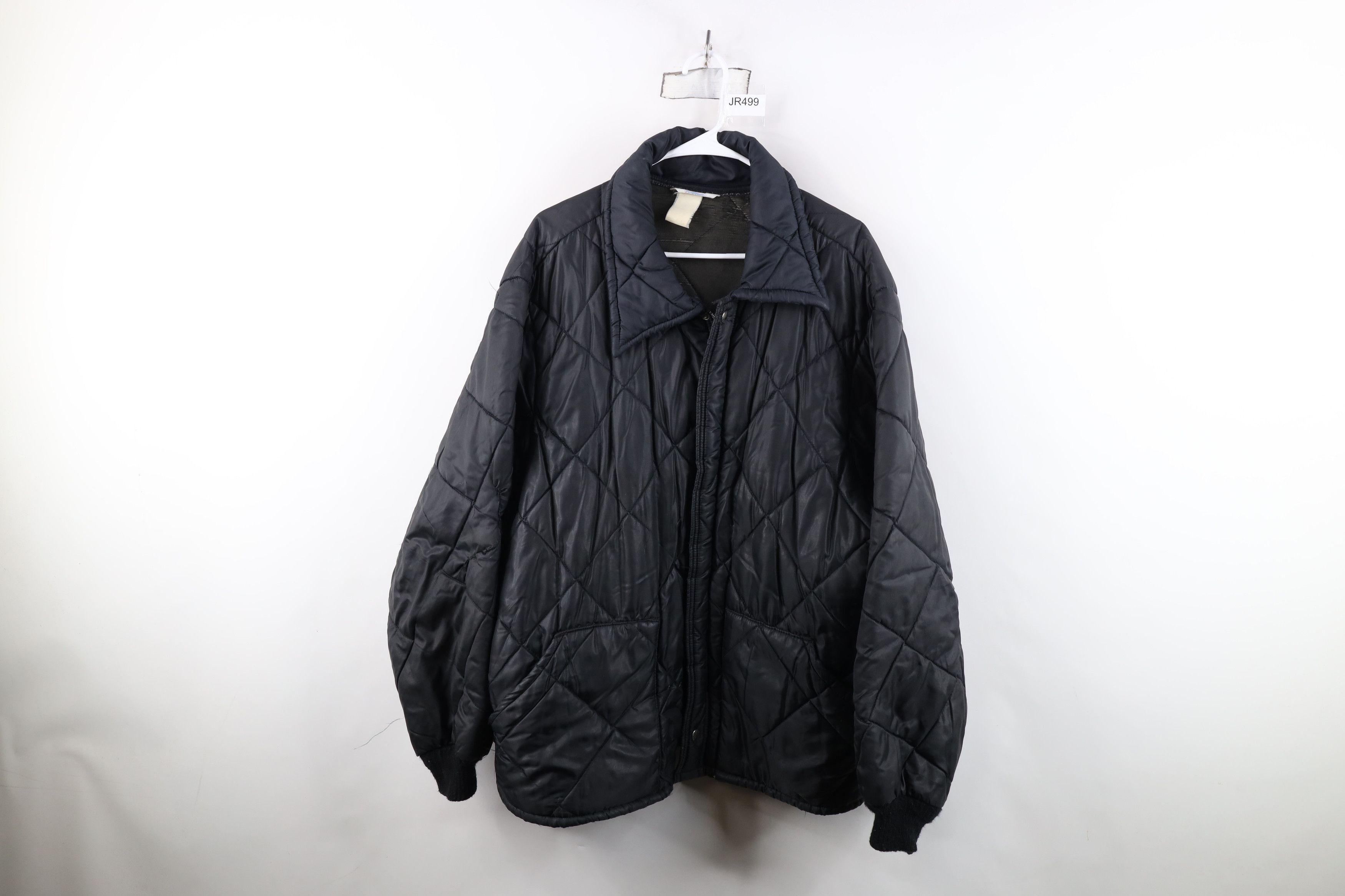 Vintage Vintage 70s Streetwear Workwear Mechanic Quilted Jacket USA Size US XXL / EU 58 / 5 - 1 Thumbnail