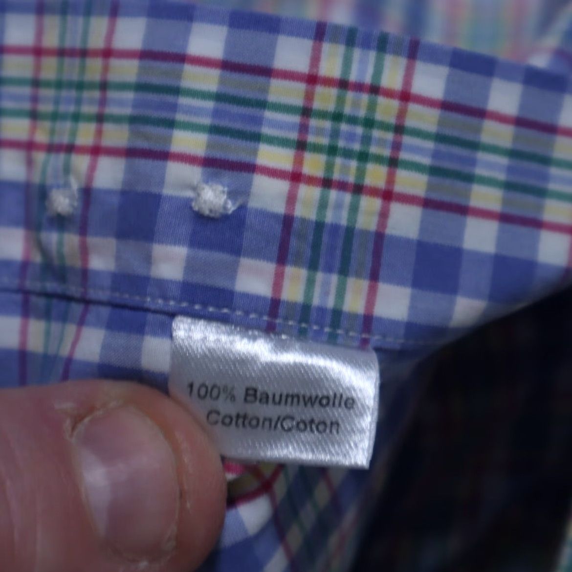 Vintage Ledbury Shirt Gray Men L Long Sleeve Button Down 16.5 Cotton Gingham Size US L / EU 52-54 / 3 - 7 Thumbnail