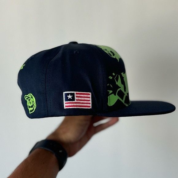NFL NEW SEATTLE SEAHAWKS NFL FAN FLAT BILL SNAPBACK HAT Size ONE SIZE - 3 Thumbnail
