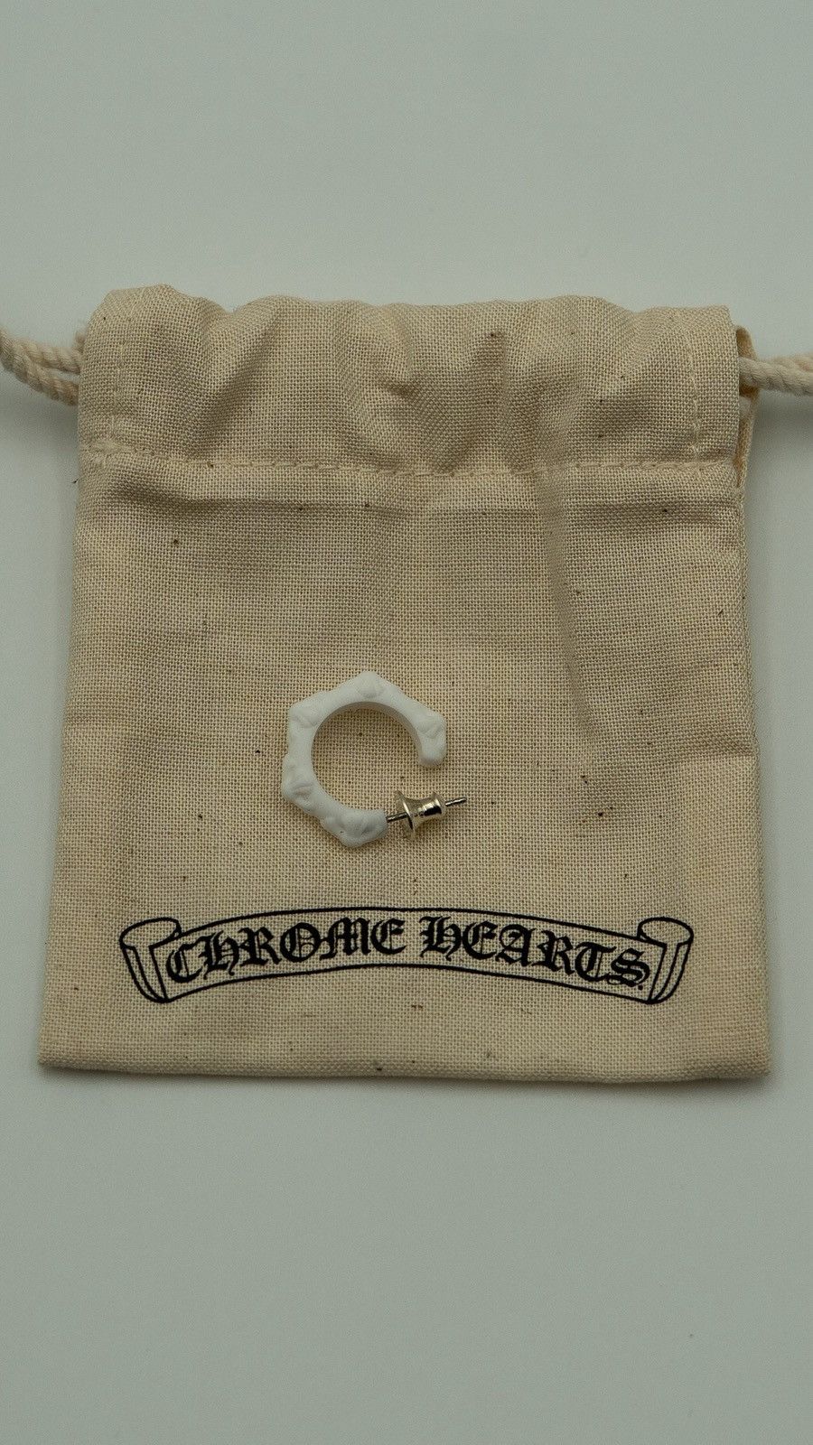 Chrome Hearts Chrome Hearts Sillichrome Hoop Earrings Size ONE SIZE - 4 Thumbnail